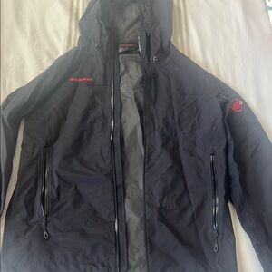 Mammut Black Performance Jacket Lightweight Full-Zip